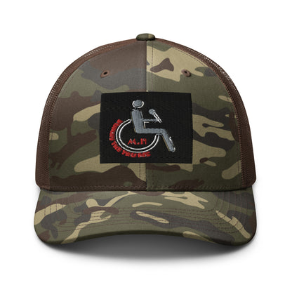 MANNY THE TRU MC Camouflage trucker hat
