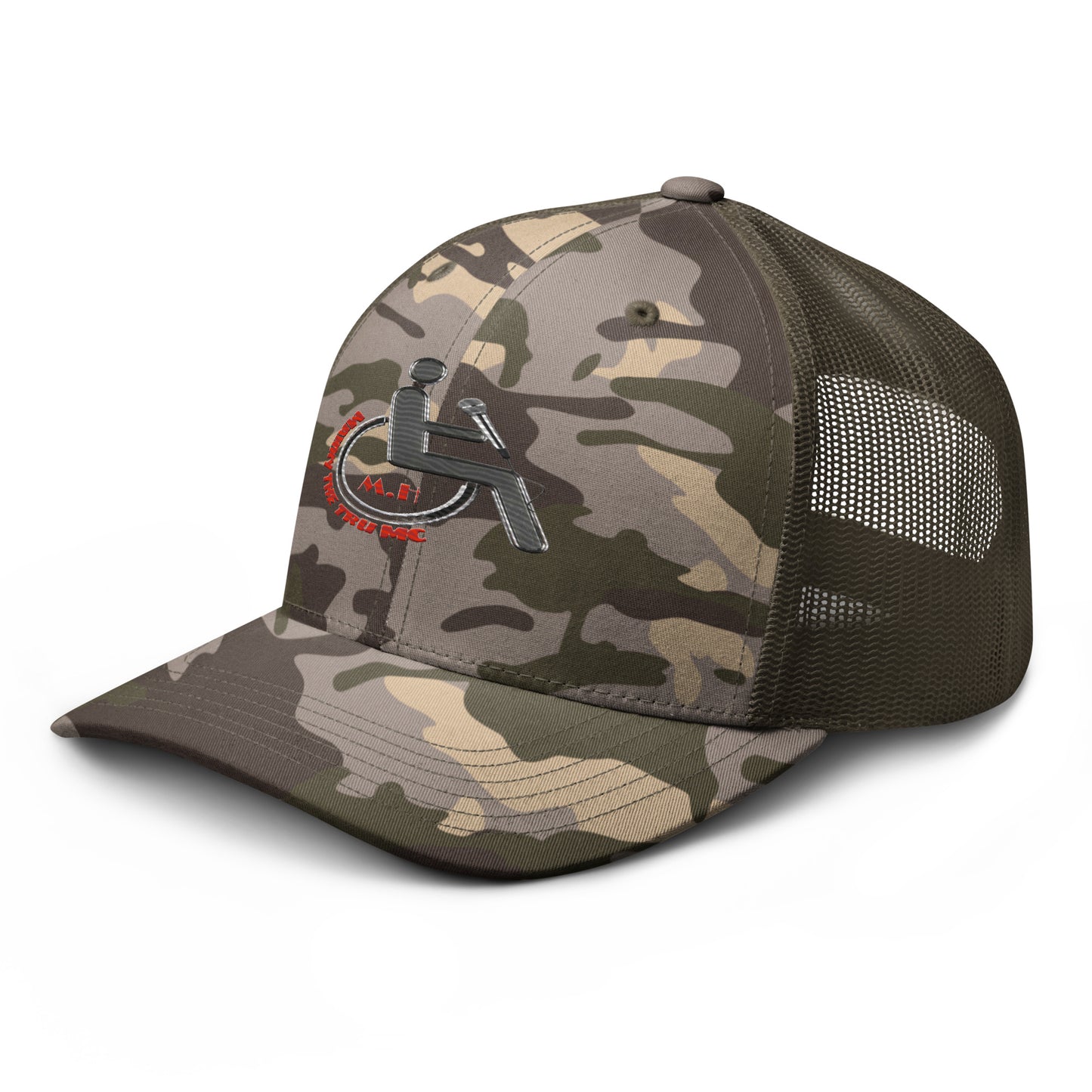 MANNY THE TRU MC Camouflage trucker hat