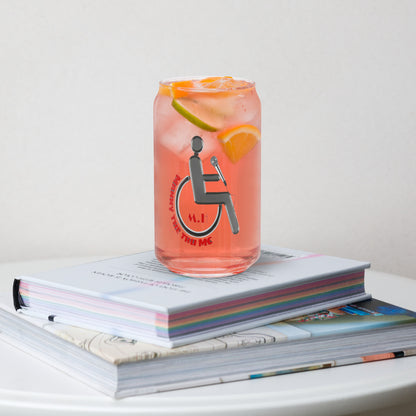 MANNY THE TRU MC Can-shaped glass