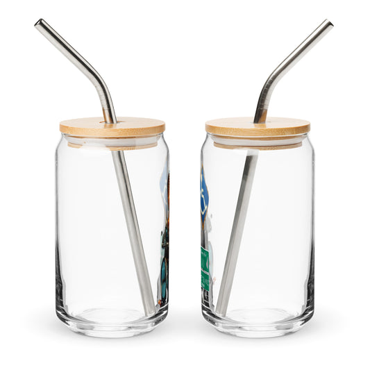 THE TRU MC BRAND Can-shaped glass