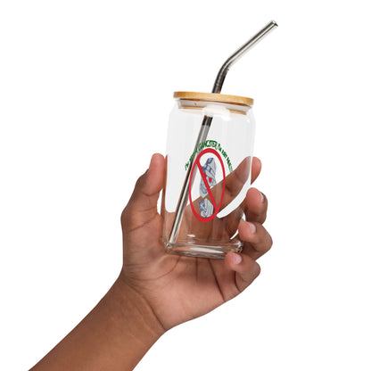 I'm not a gangster Can-shaped glass