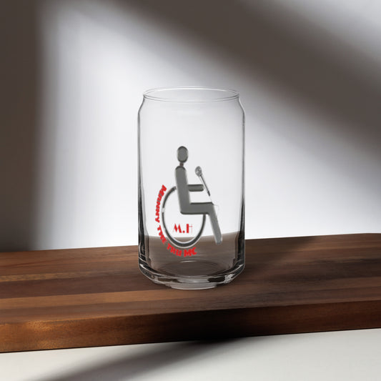 THE TRU MC Can-shaped glass