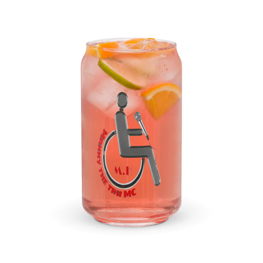 THE TRU MC Can-shaped glass