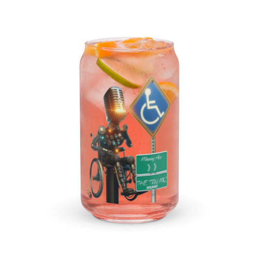 THE TRU MC BRAND Can-shaped glass