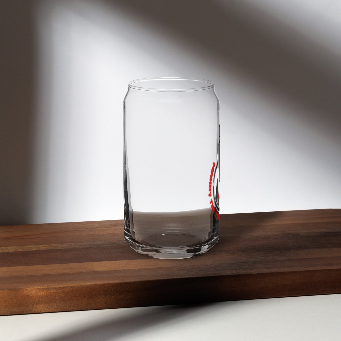 THE TRU MC Can-shaped glass