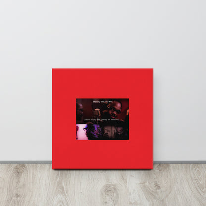 Music is my ID Canvas