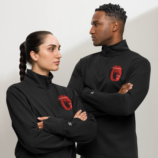 TRU MC MUZIK Quarter zip pullover