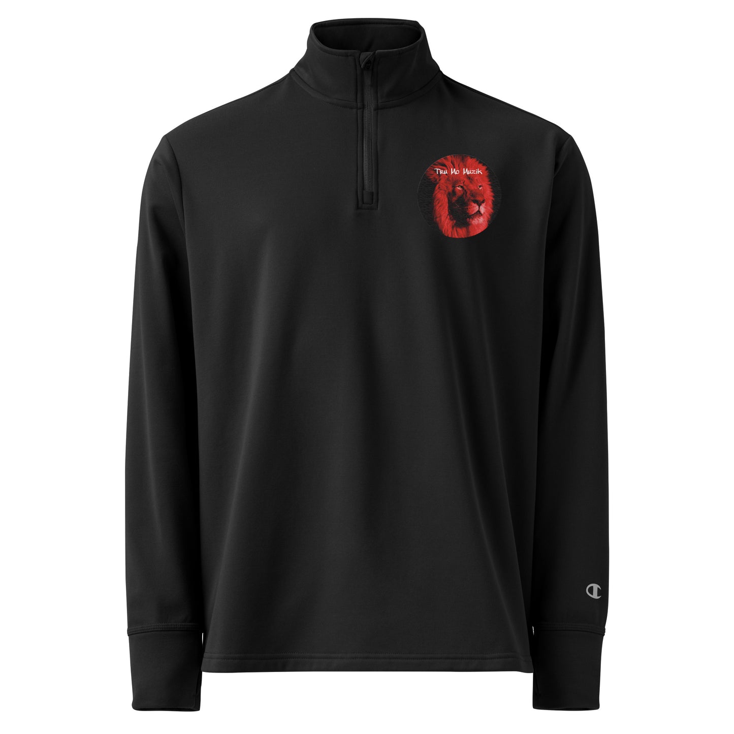 TRU MC MUZIK Quarter zip pullover