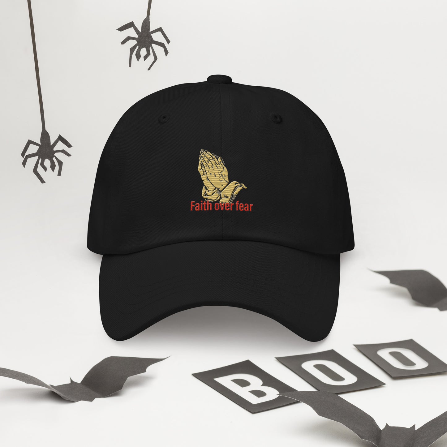 Faith over fear Dad hat