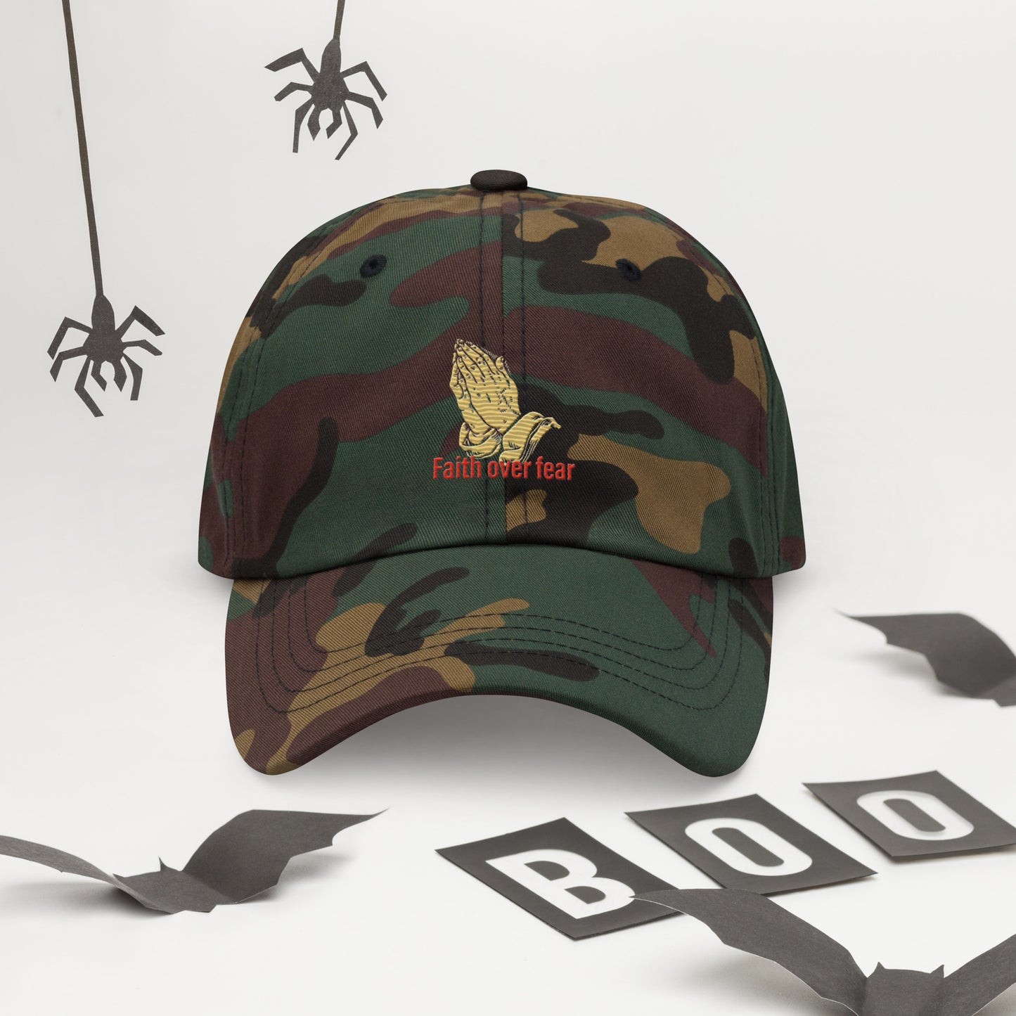 Faith over fear Dad hat