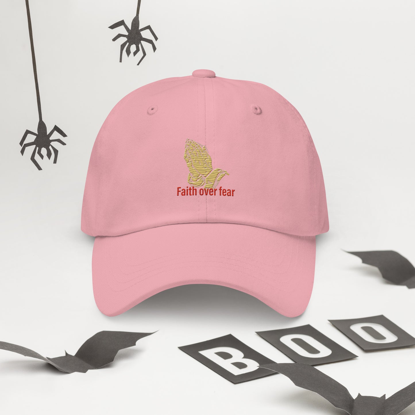 Faith over fear Dad hat