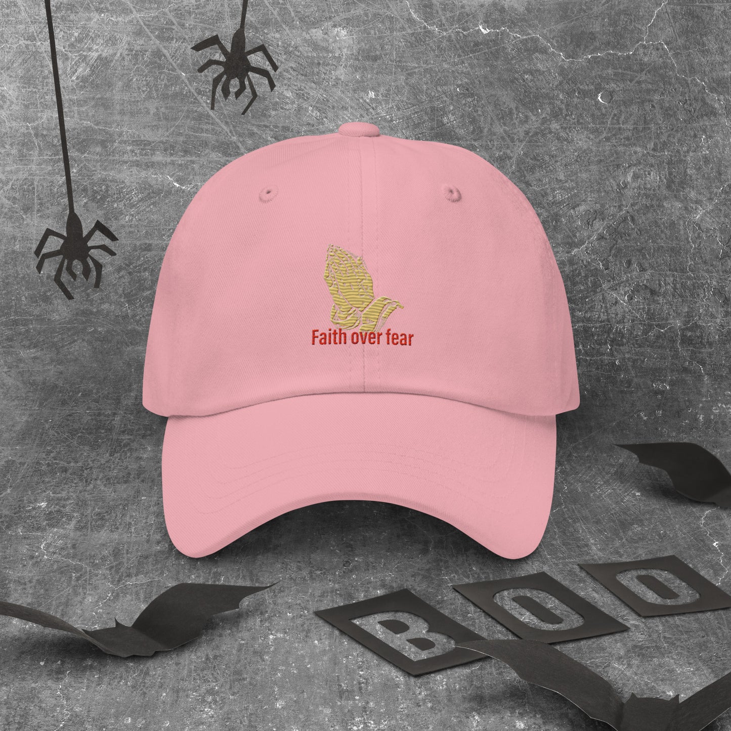Faith over fear Dad hat