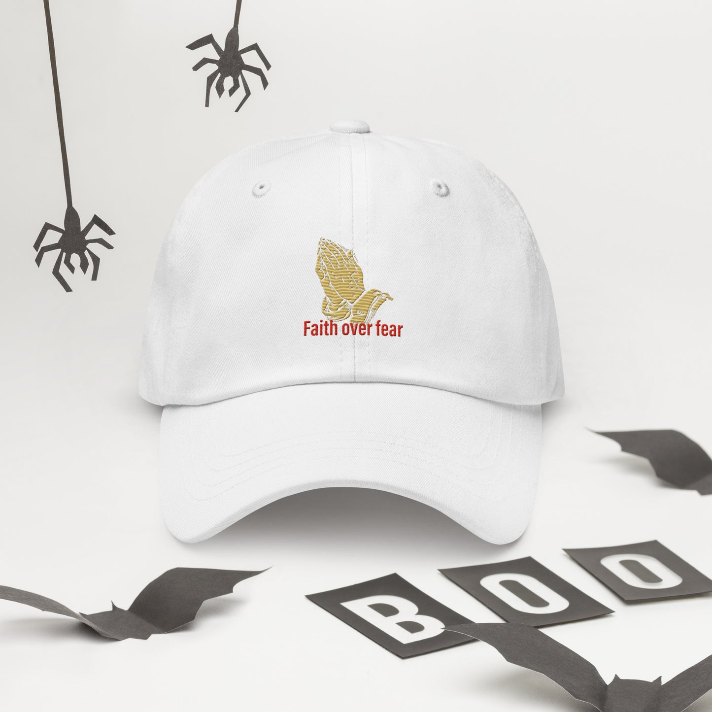 Faith over fear Dad hat