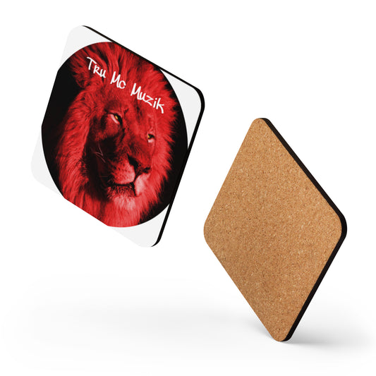 TRU MC MUZIK Cork-back coaster