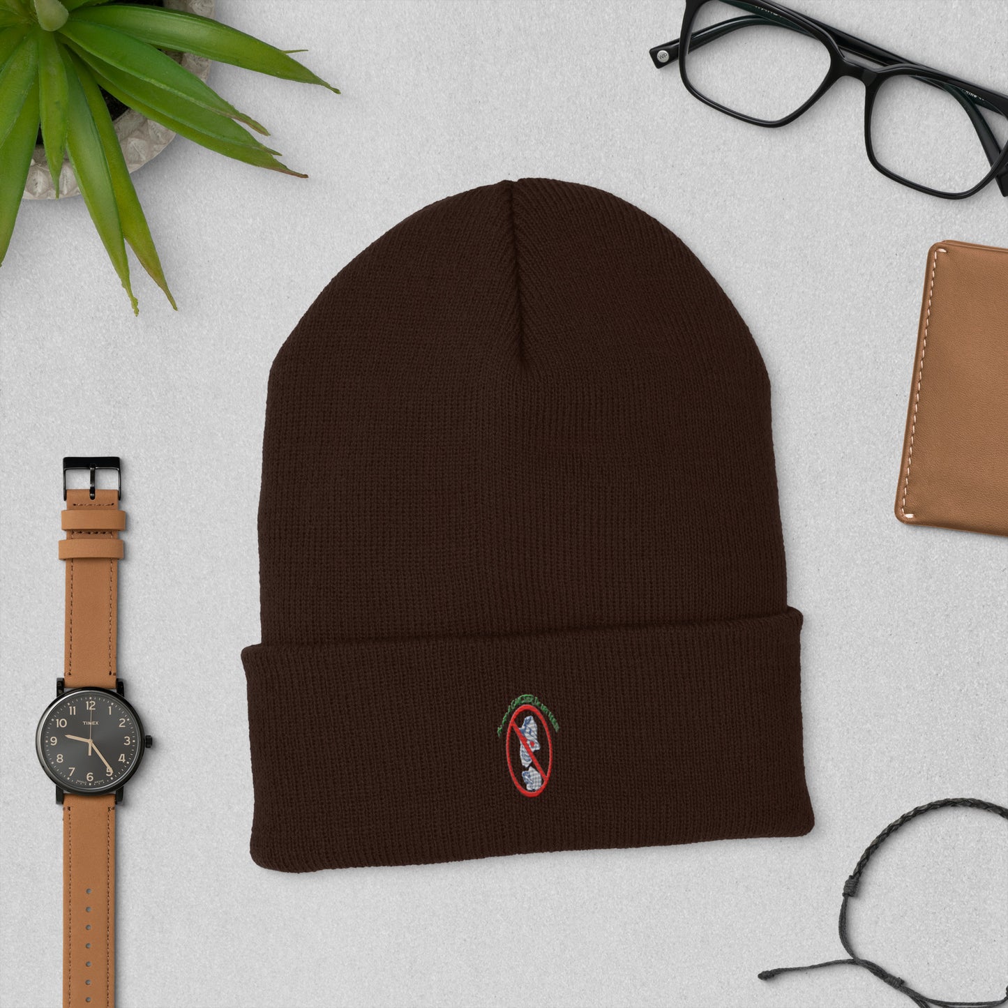 I'm not a gangster Cuffed Beanie