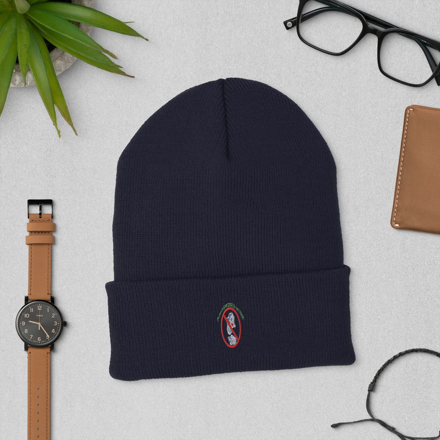 I'm not a gangster Cuffed Beanie
