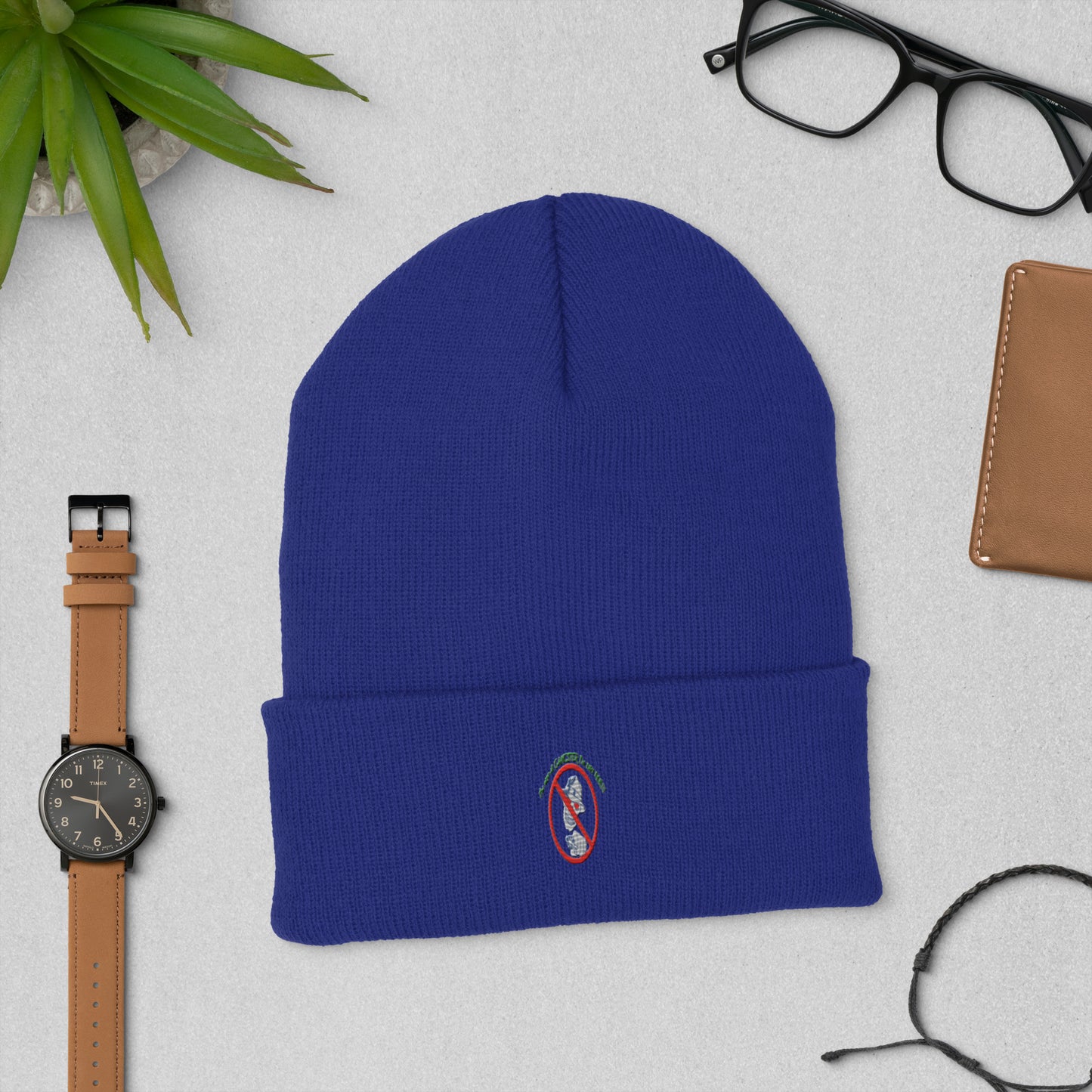 I'm not a gangster Cuffed Beanie