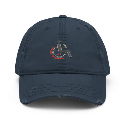 MANNY THE TRU MC Distressed Dad Hat