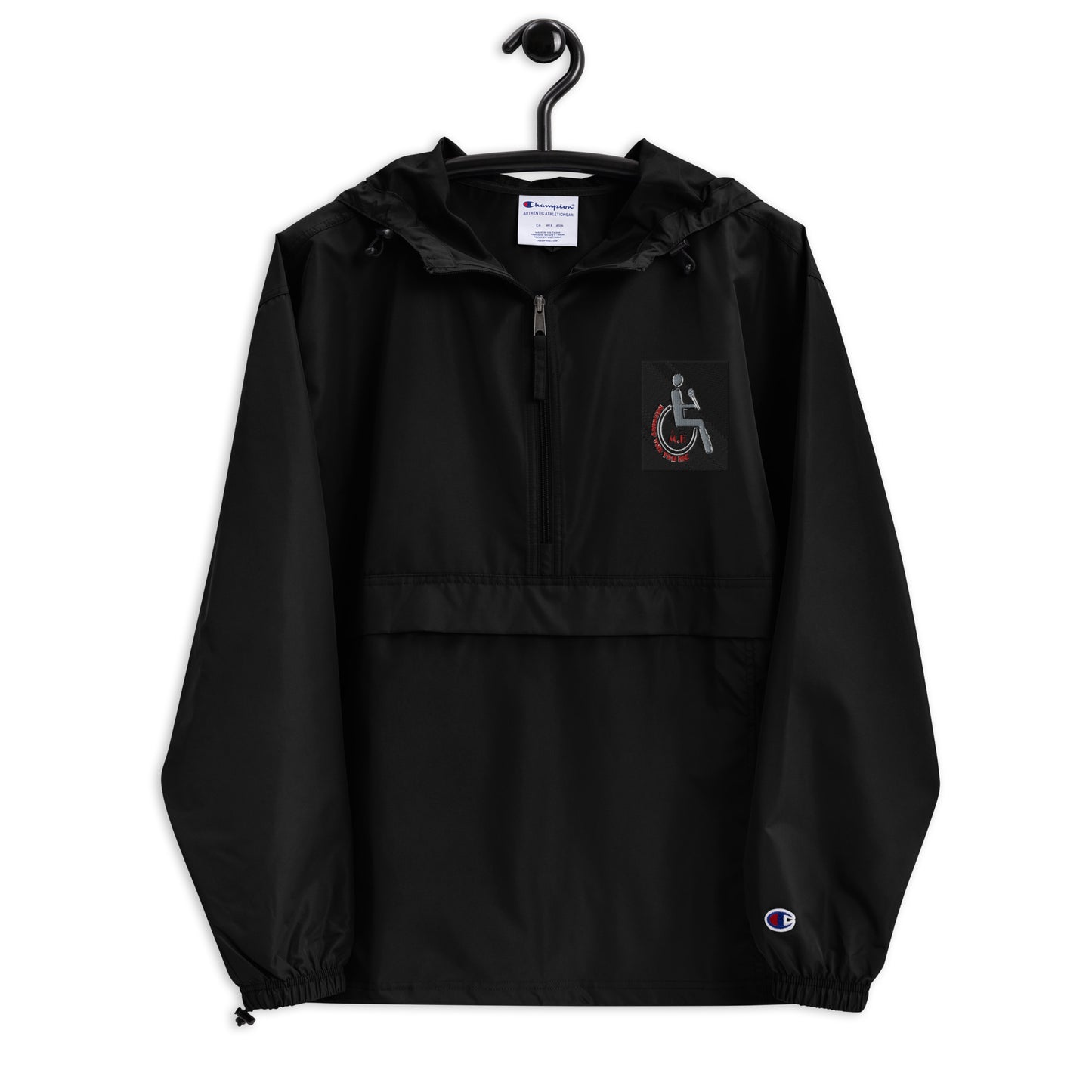 THE TRU MC Embroidered Champion Packable Jacket