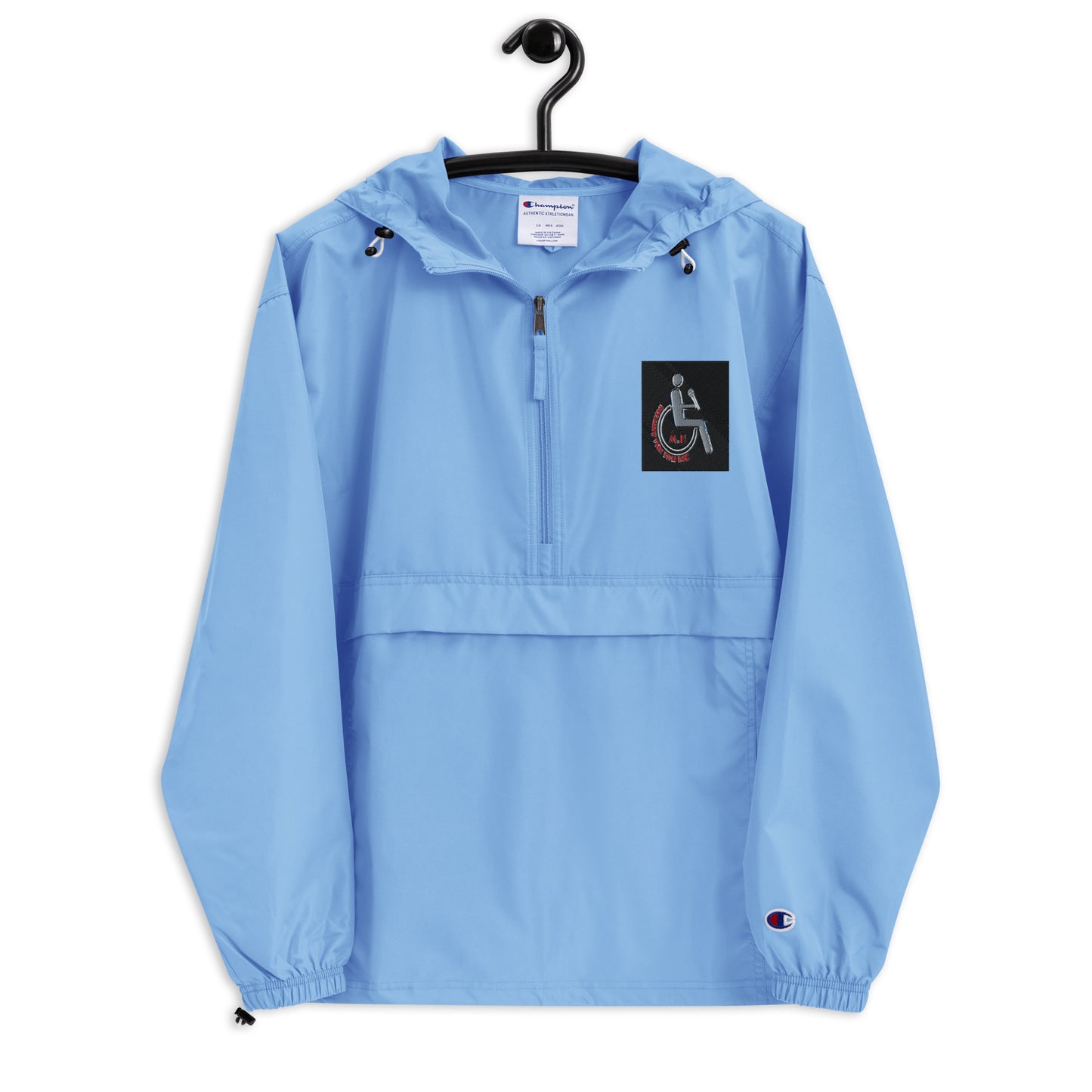 THE TRU MC Embroidered Champion Packable Jacket