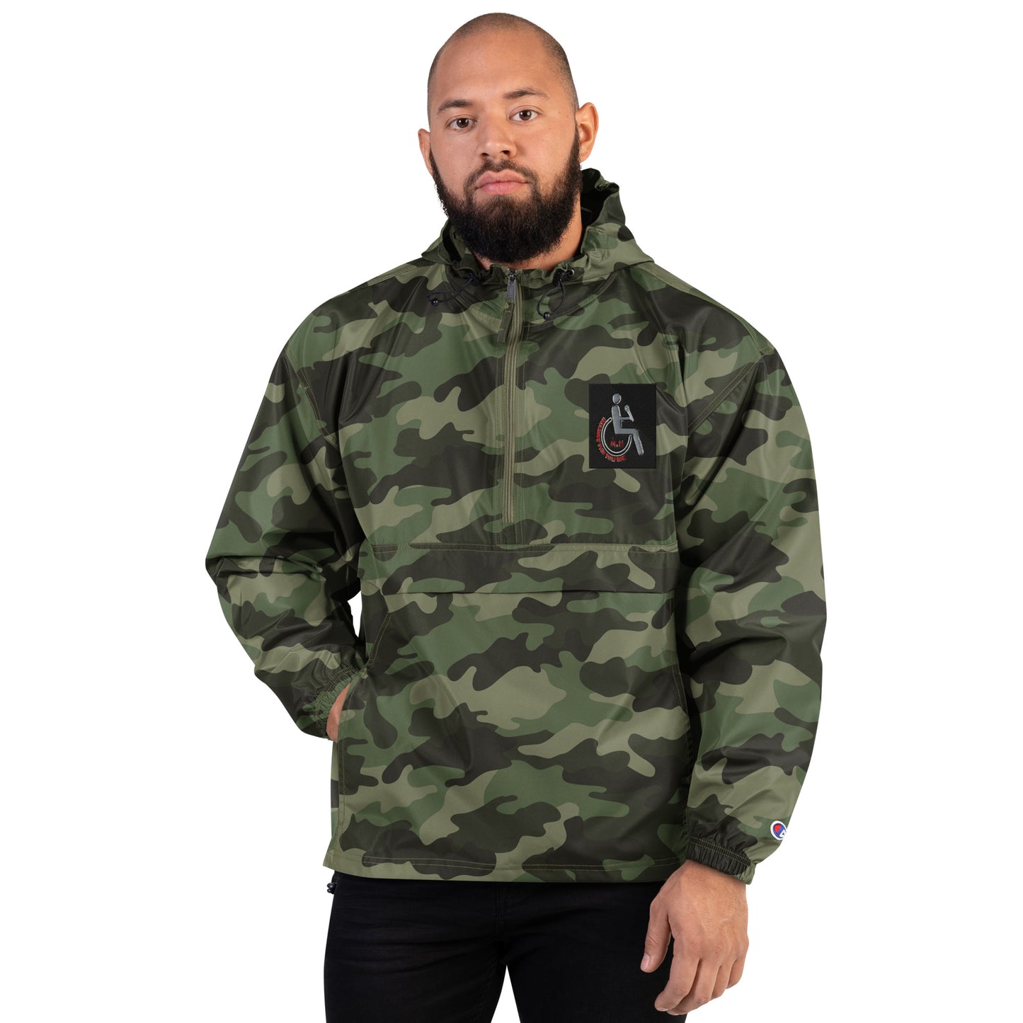 MANNY THE TRU MC Embroidered Champion Packable Jacket