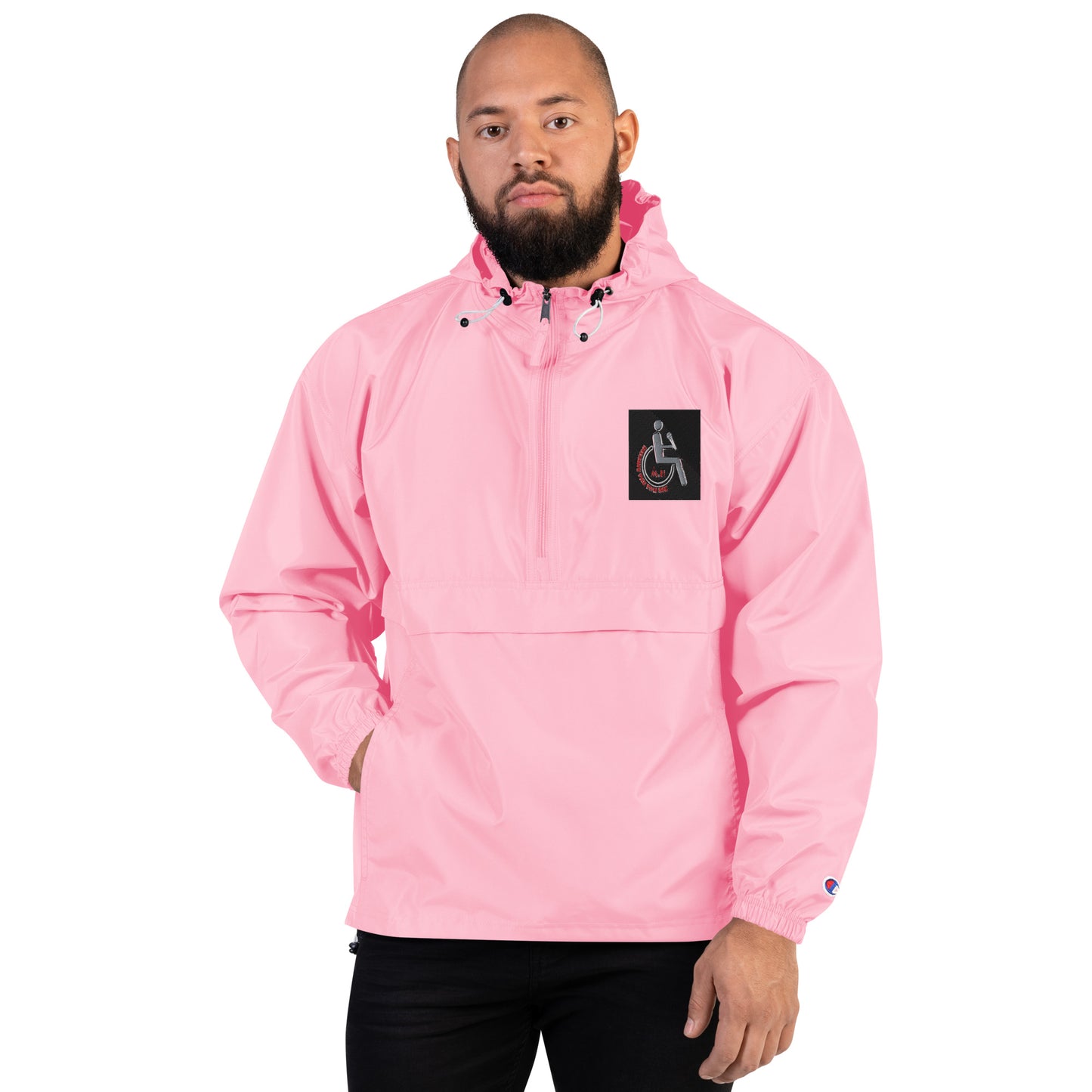 MANNY THE TRU MC Embroidered Champion Packable Jacket