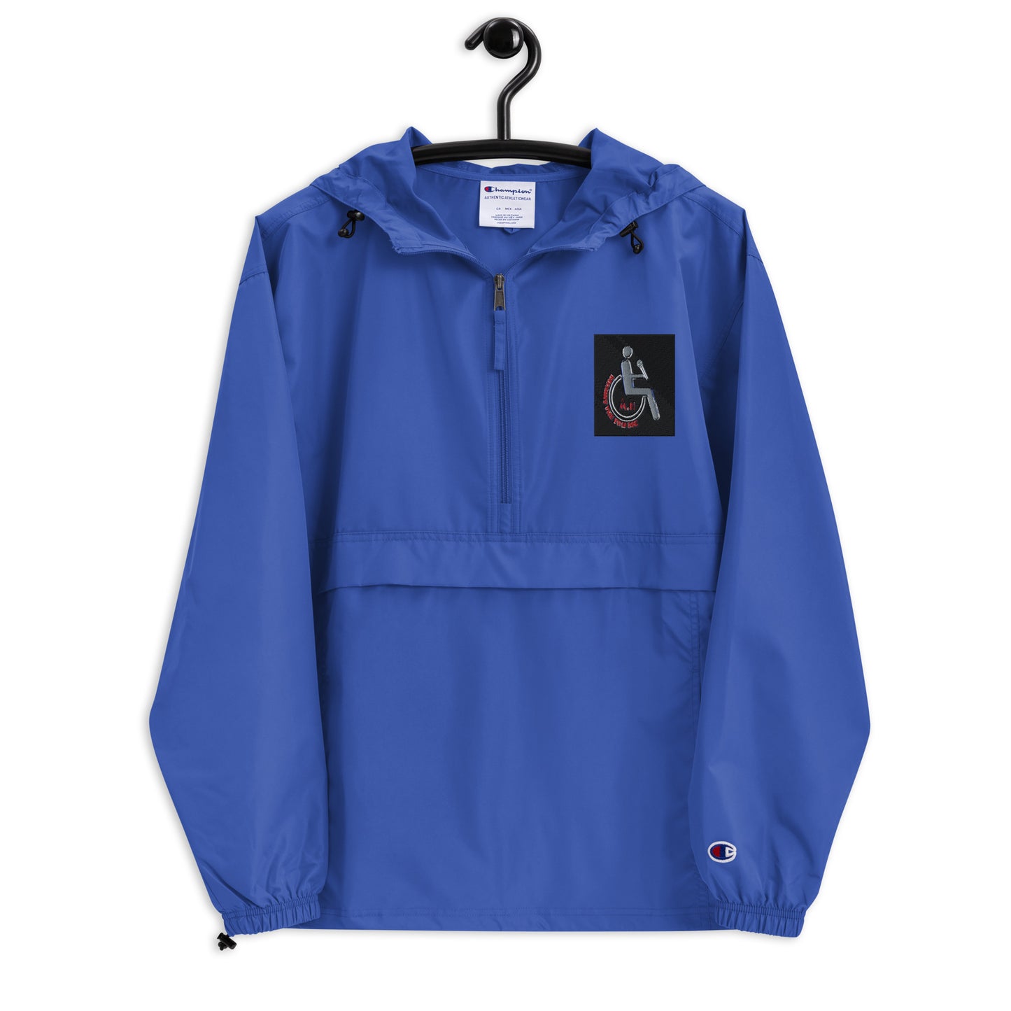 THE TRU MC Embroidered Champion Packable Jacket