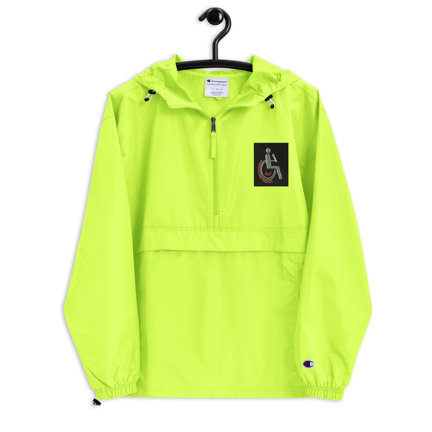 THE TRU MC Embroidered Champion Packable Jacket