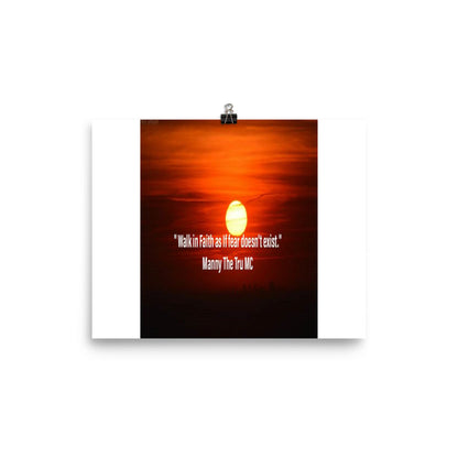 walk in faith Poster
