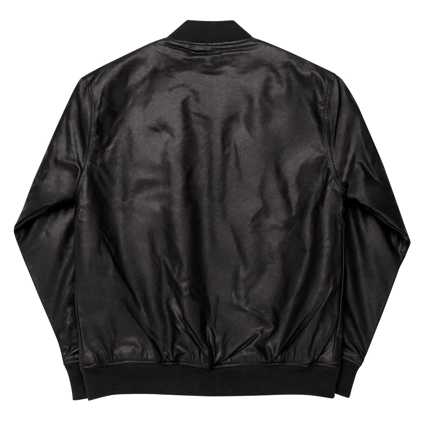 MANNY THE TRU MC Leather Bomber Jacket