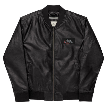 MANNY THE TRU MC Leather Bomber Jacket