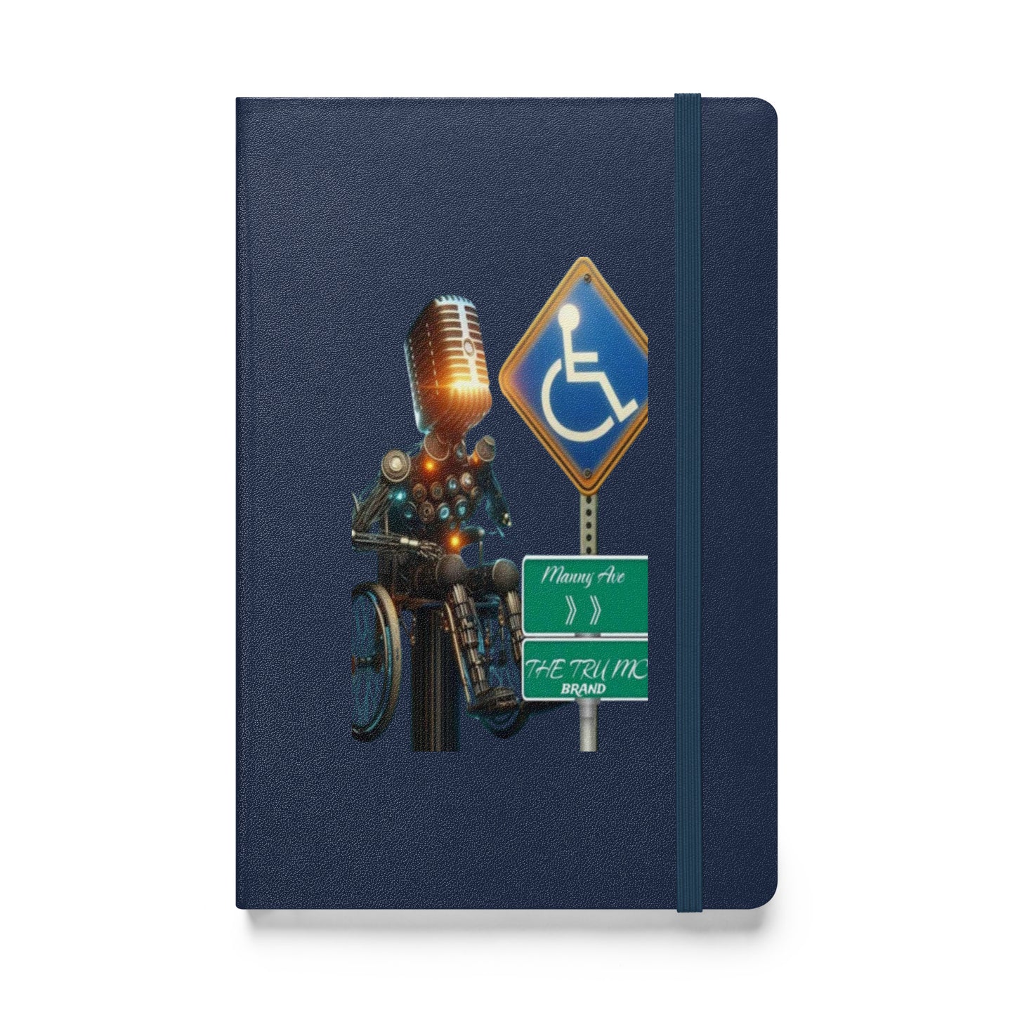 THE TRU MC BRAND Hardcover bound notebook