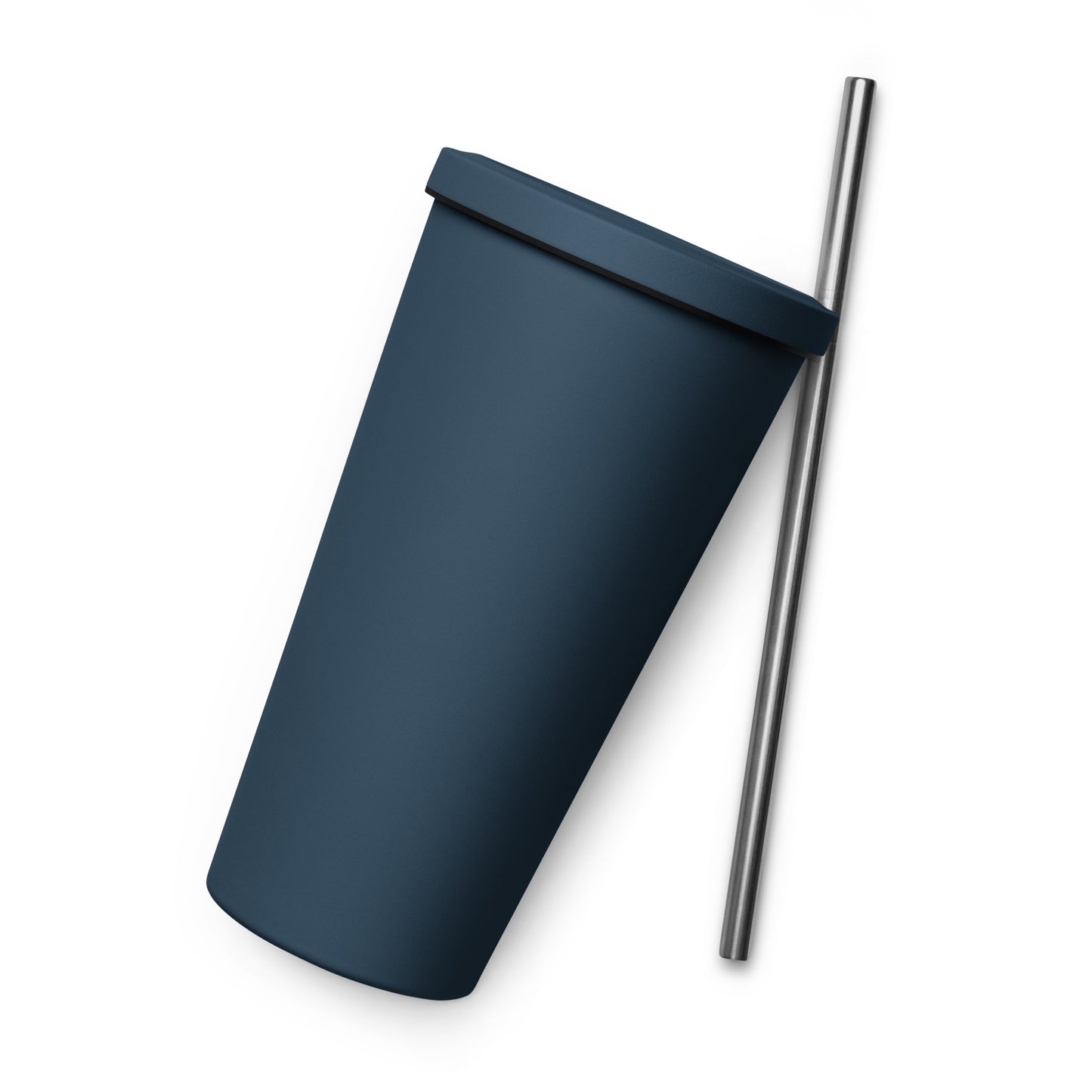 TRU MC MUZIK Insulated tumbler with a straw