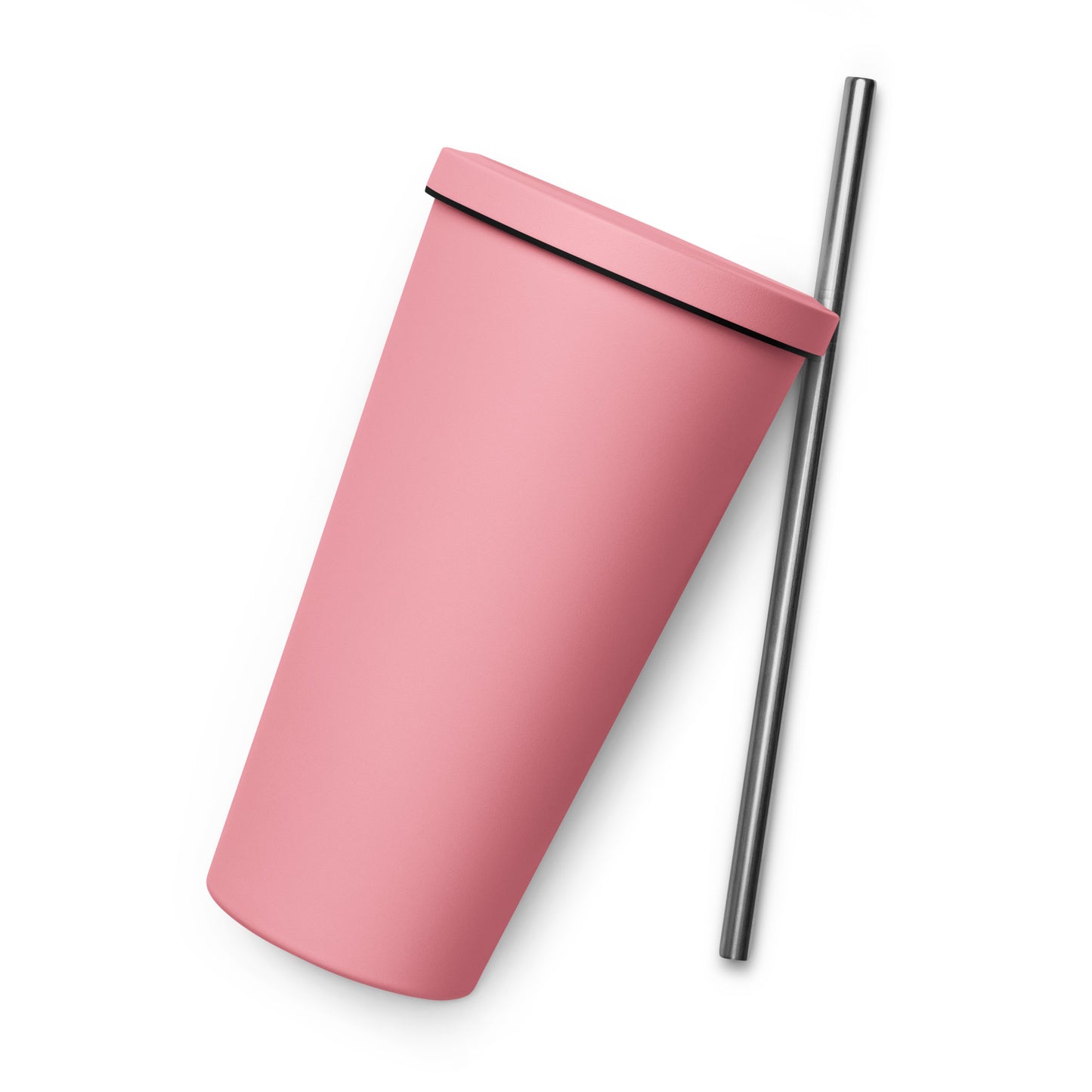 TRU MC MUZIK Insulated tumbler with a straw