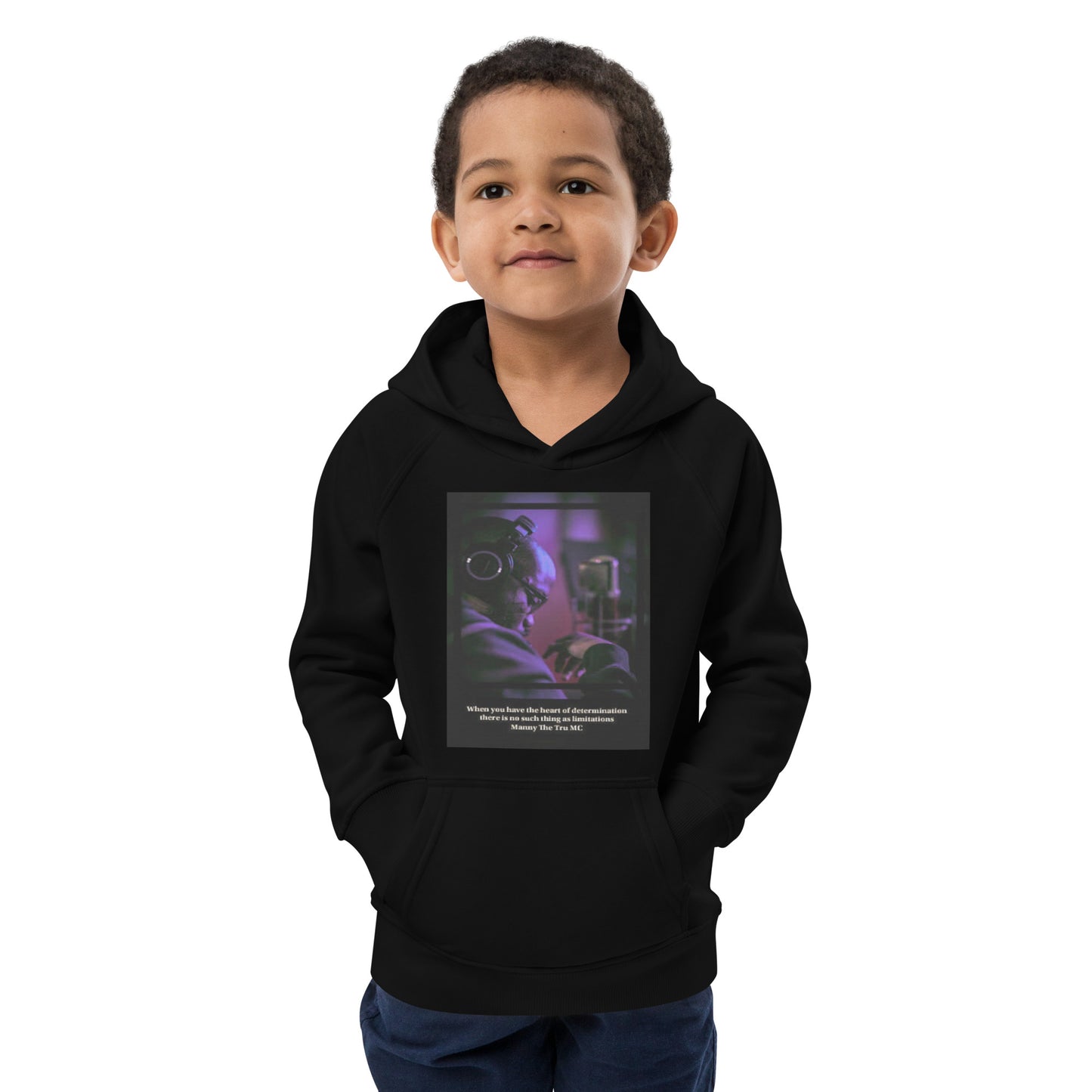 The Heart Determination Kids eco hoodie