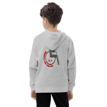 The Heart DeterminationKids fleece hoodie