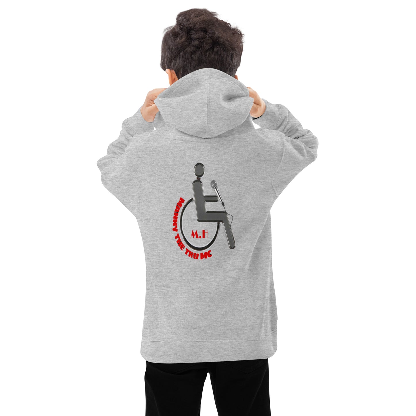The Heart DeterminationKids fleece hoodie