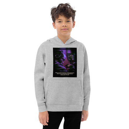 The Heart DeterminationKids fleece hoodie