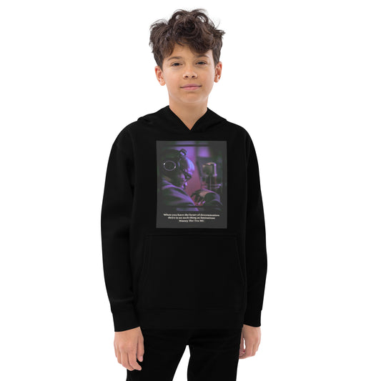 The Heart DeterminationKids fleece hoodie