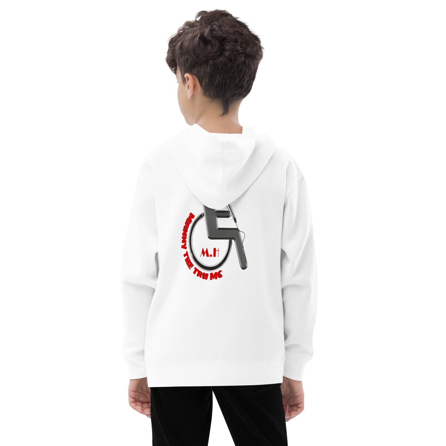 The Heart DeterminationKids fleece hoodie