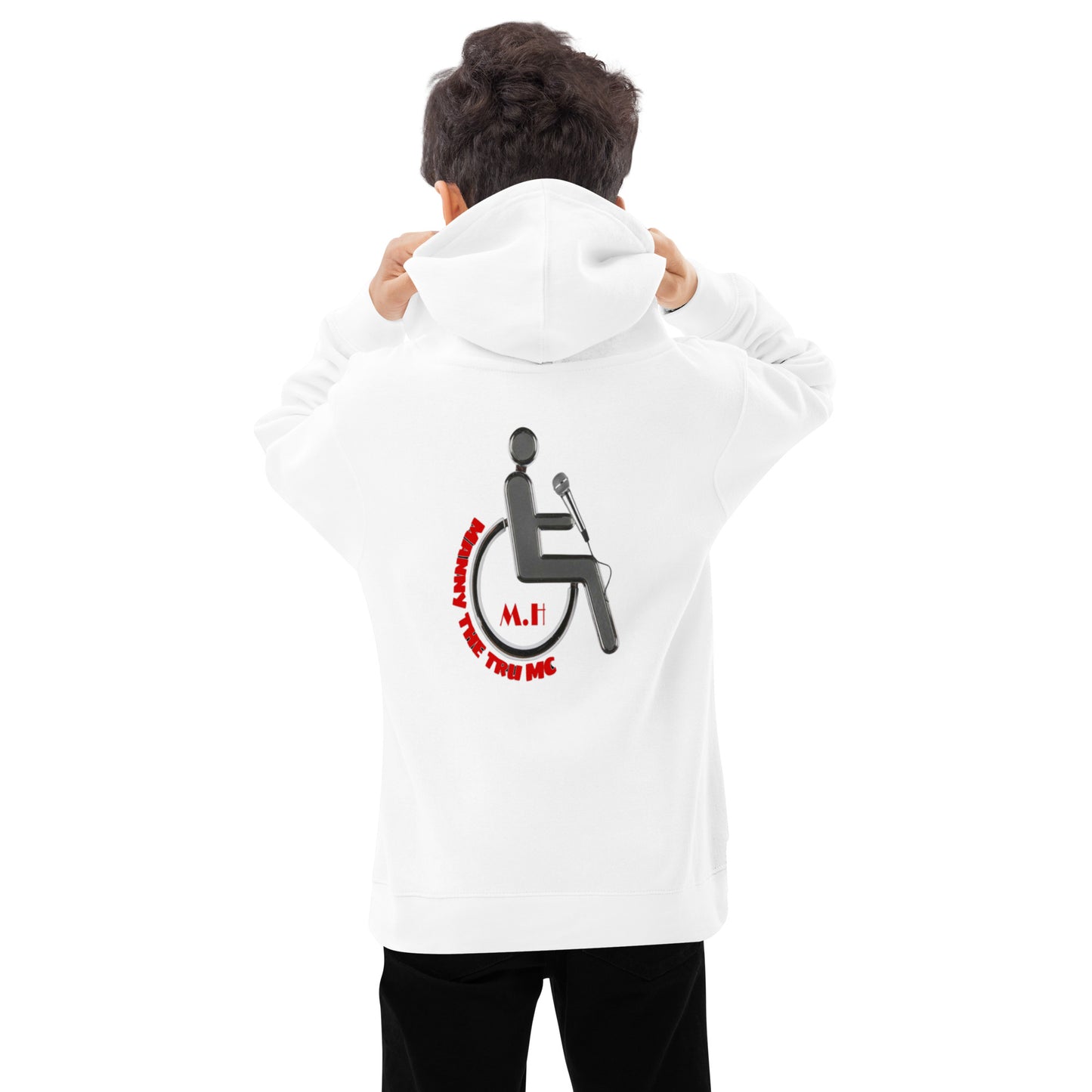 The Heart DeterminationKids fleece hoodie