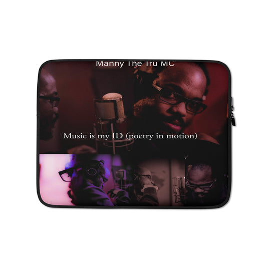 Music is my ID Laptop Sleeve