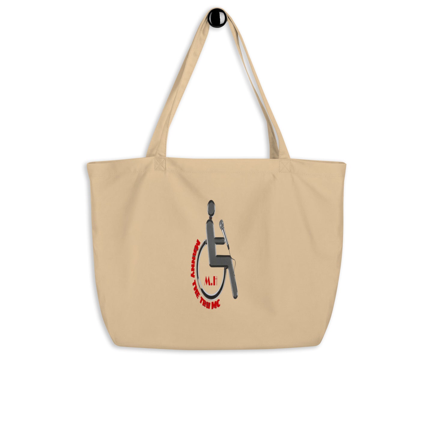 MANNY THE TRU MC Large organic tote bag