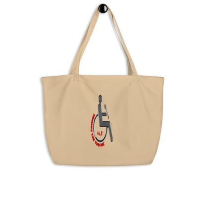 MANNY THE TRU MC Large organic tote bag