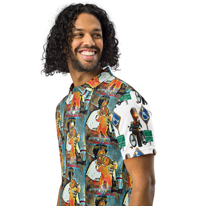 Blood Sweat & Tears from Dirt 2 Glory Men’s slim fit polo