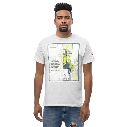the struggle is real but necessary Men's classic tee