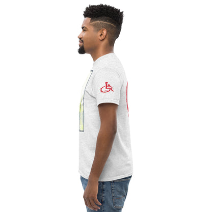 the struggle is real but necessary Men's classic tee