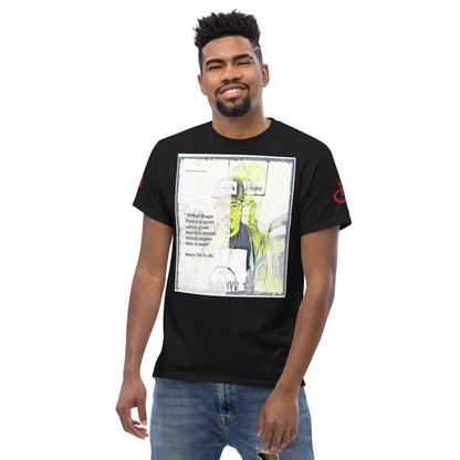 the struggle is real but necessary Men's classic tee
