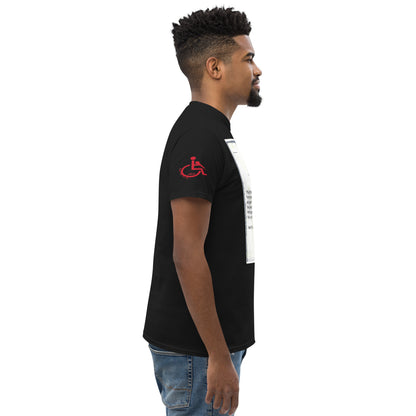 the struggle is real but necessary Men's classic tee