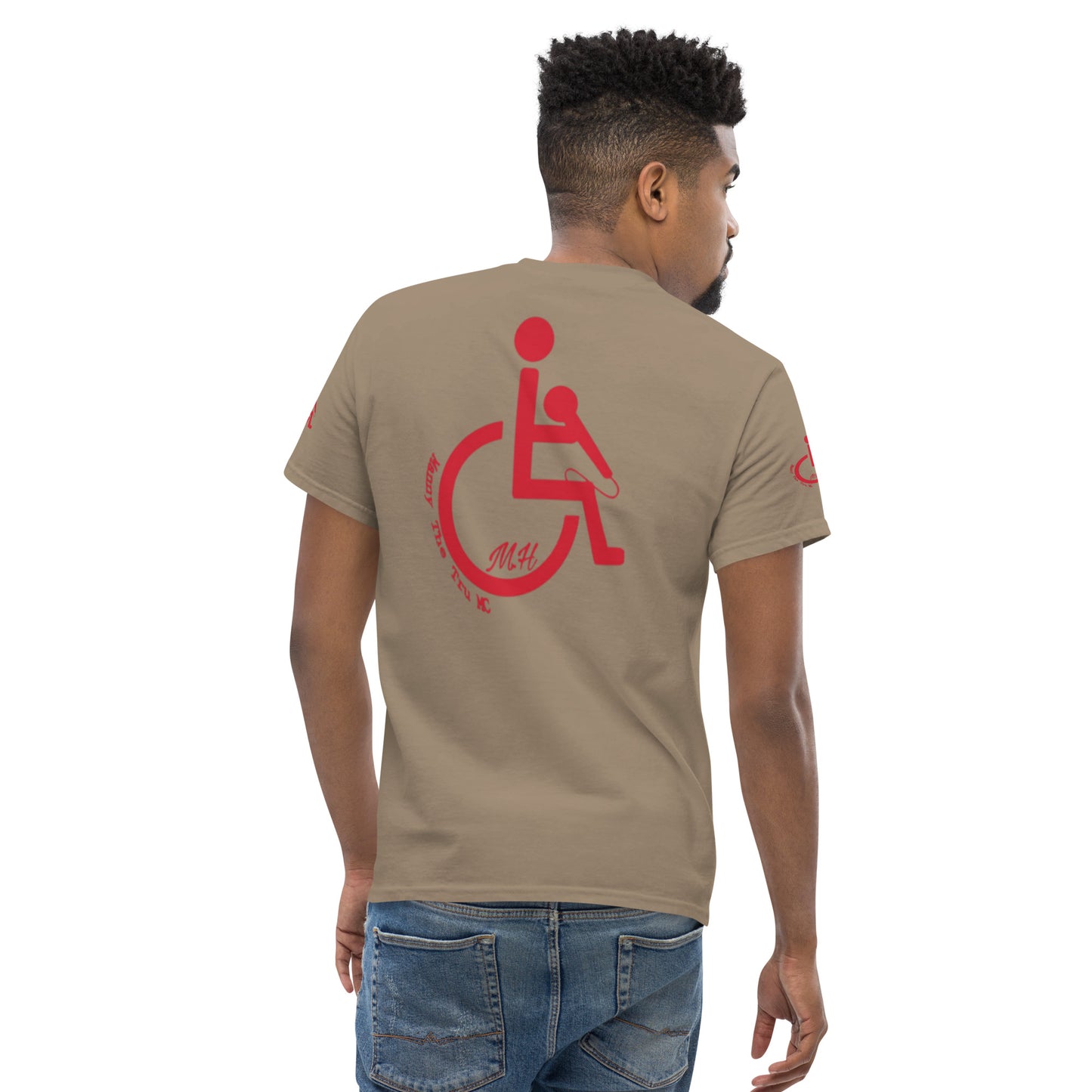 the struggle is real but necessary Men's classic tee
